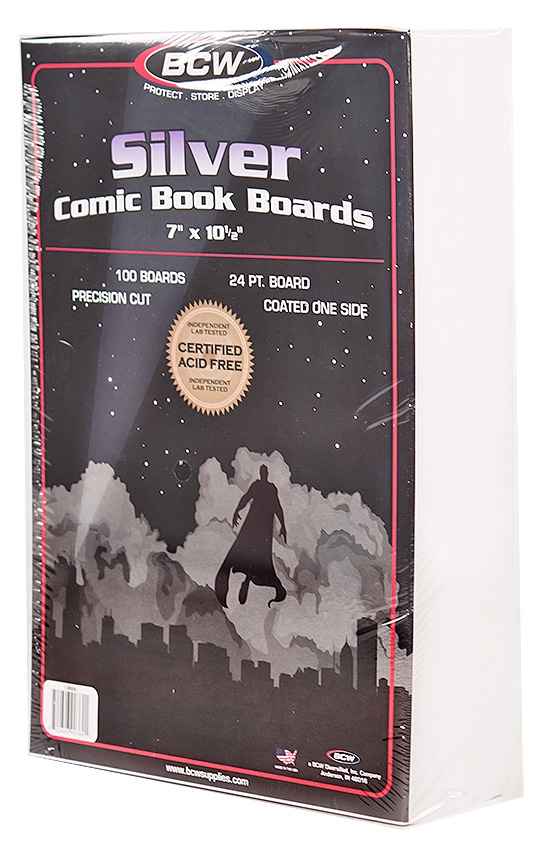Silver Age Comic Book Backing Boards 100 ct. DA Card World