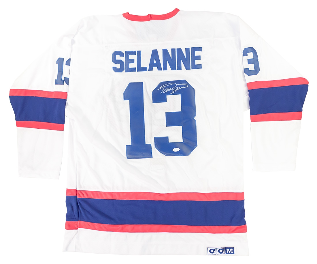 Teemu Selanne Winnipeg Jets Breakaway Player Jersey 2023/24 Navy