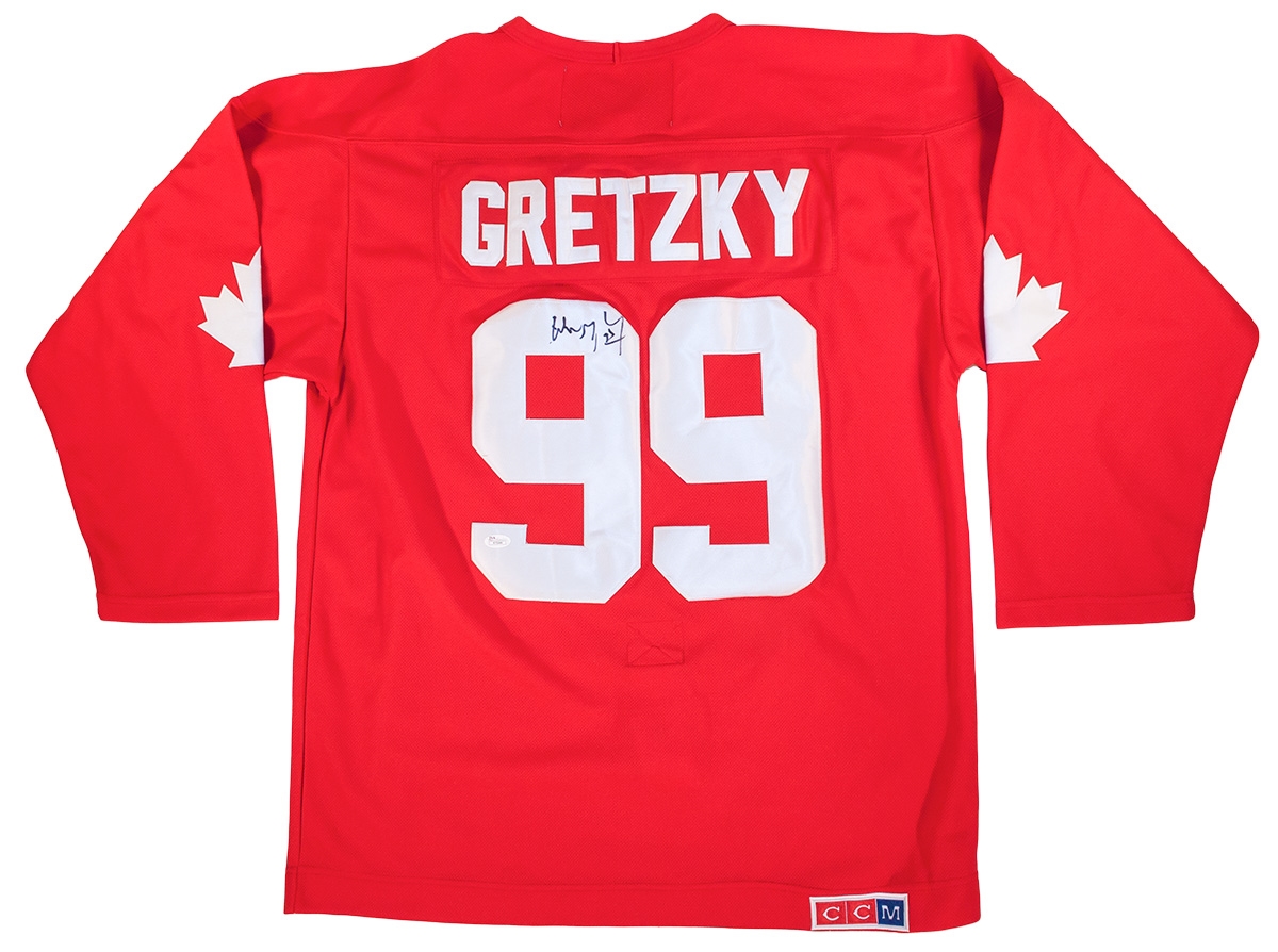Wayne Gretzky Autographed Team Canada 1987 Canada Cup CCM Jersey With
