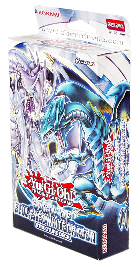 Konami Yu Gi Oh Saga Of The Blue Eyes White Dragon Structure Deck Da Card World 2670