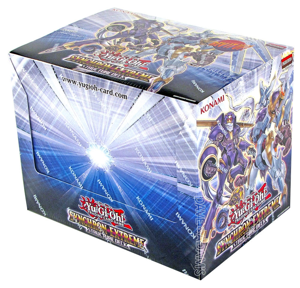 Konami YuGiOh Synchron Extreme Structure Deck Box DA Card World
