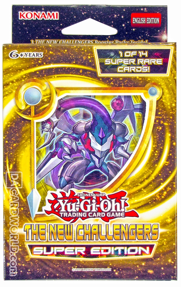 Konami YuGiOh The New Challengers Super Edition Box DA Card World