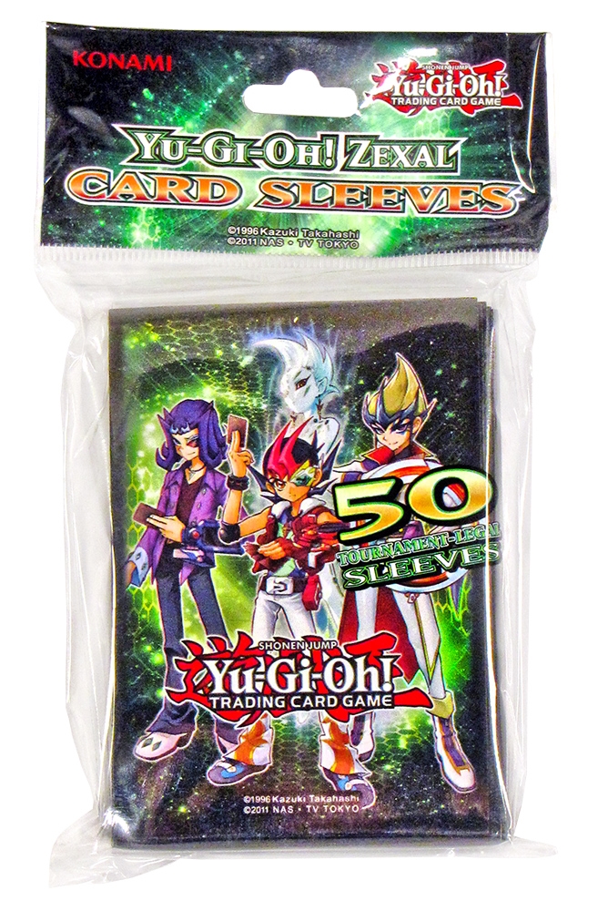 Konami Yu Gi Oh Size Zexal Deck Protectors 8 Box Case 120 50 Ct