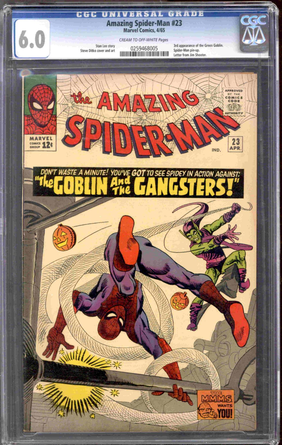 Amazing Spider-Man #23 CGC 6.0 (C-OW) *0259468005* | DA Card World