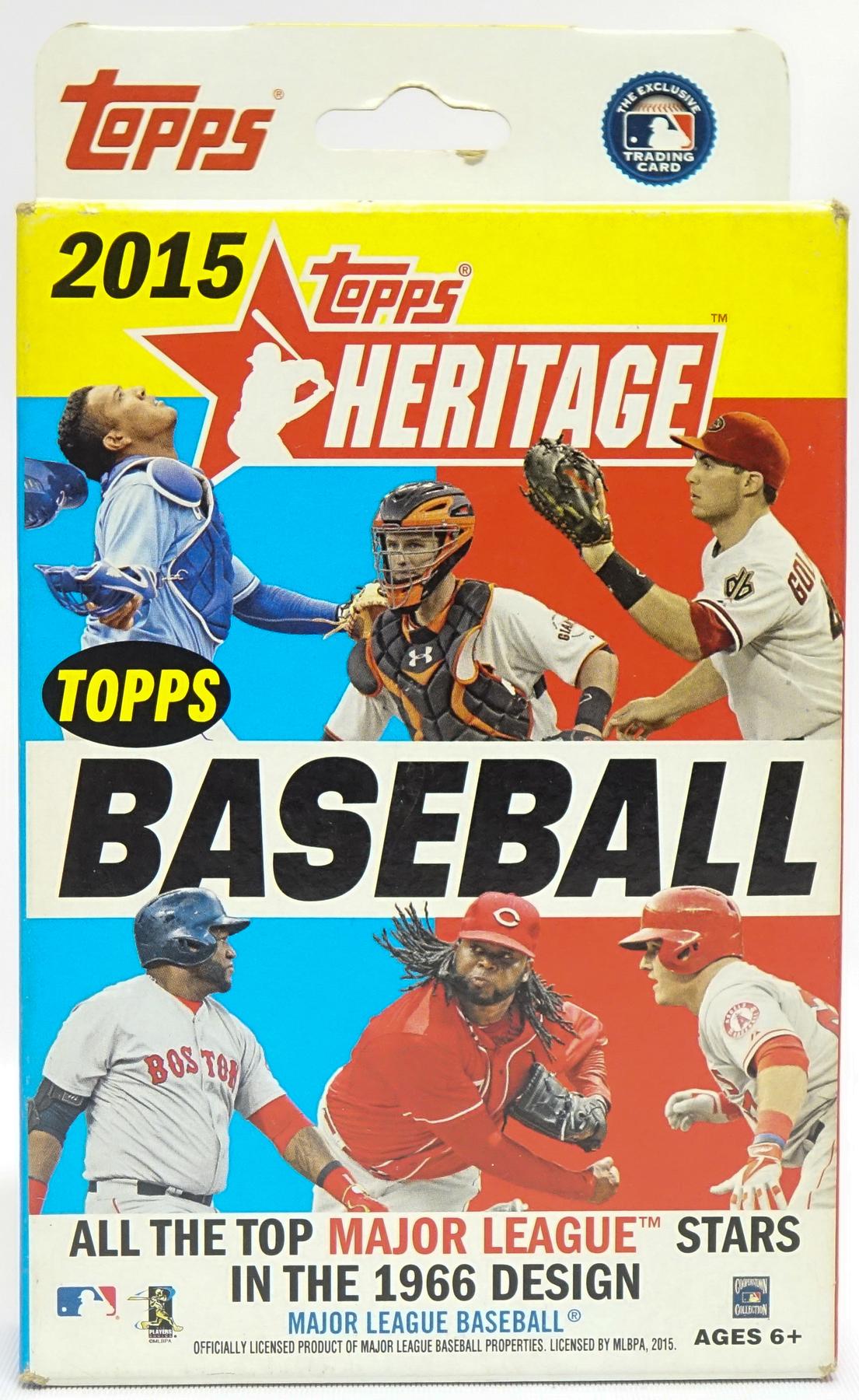 2015 Topps Heritage Baseball Hanger Box DA Card World