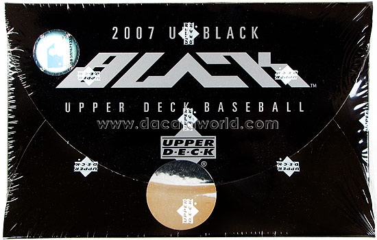 2007 Upper Deck Black Baseball Hobby Box | DA Card World