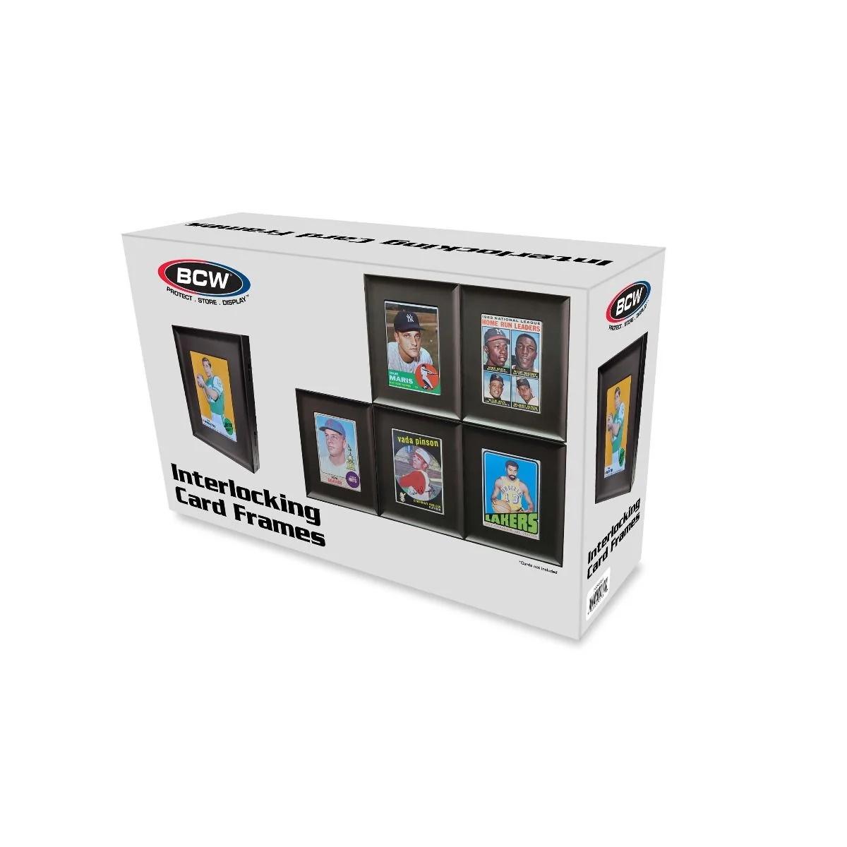 BCW: Interlocking Card Frames (Black) BCW: Interlocking Card Frames (Black)