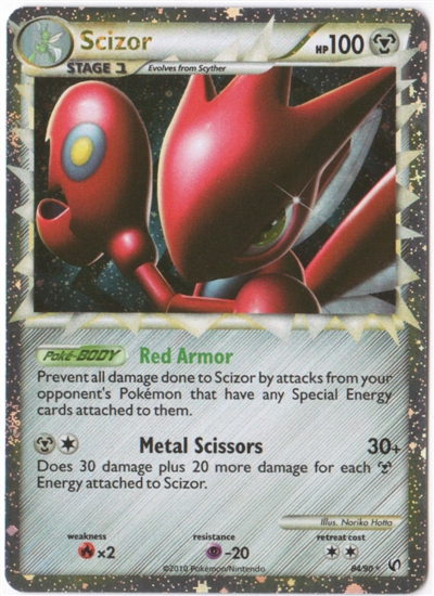 Pokemon Undaunted Single Scizor 84/90 | DA Card World