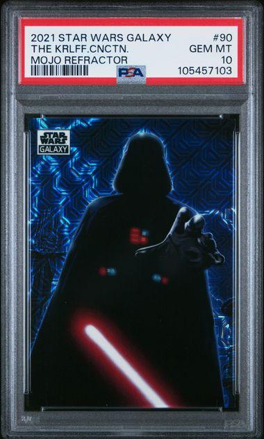 2021 Topps Star Wars Galaxy The Karloff Collection Mojo Refractor