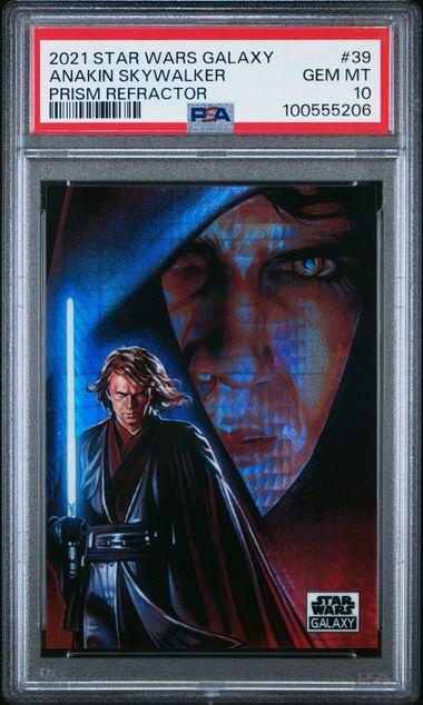STAR WARS GALAXY Anakin Skywalkerカード 2021 Topps Star Wars Galaxy Anakin Skywalker Prism Refractor /75
