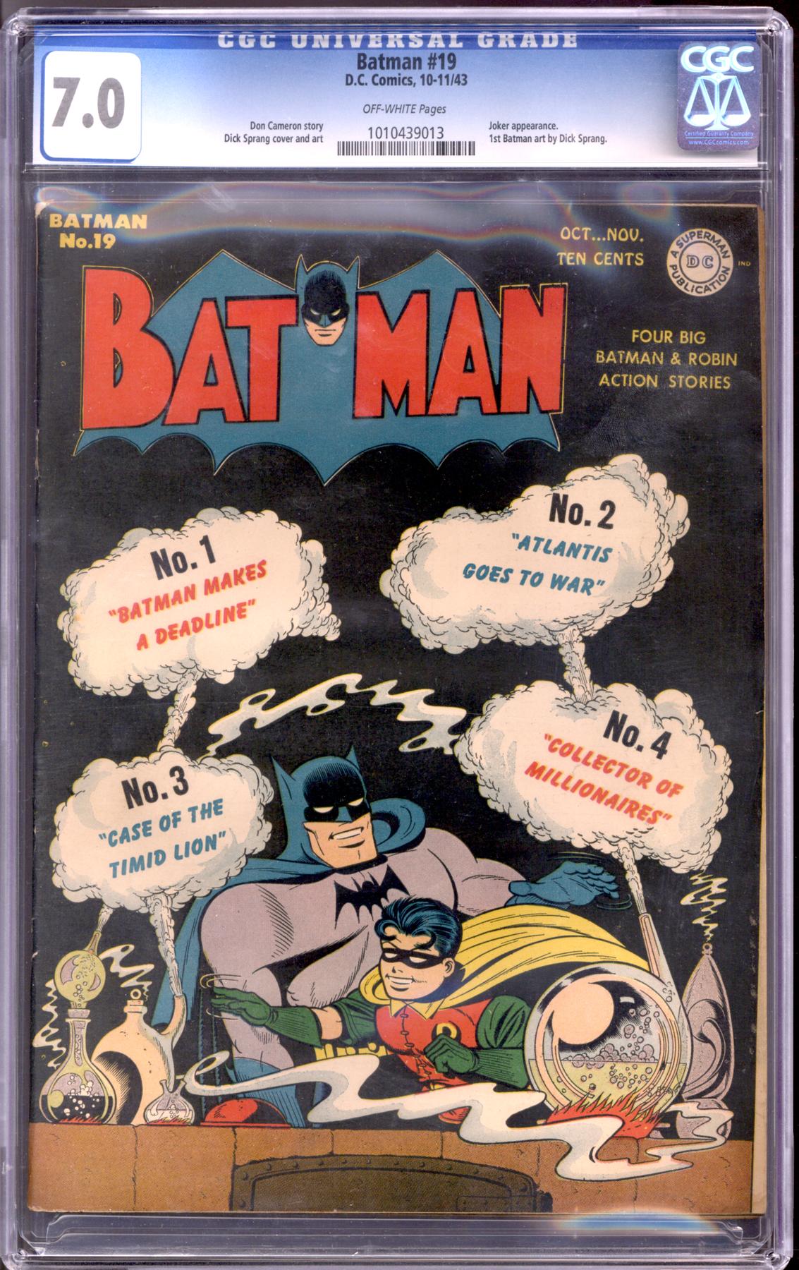 Batman #19 CGC 7.0 (OW) *1010439013* | DA Card World