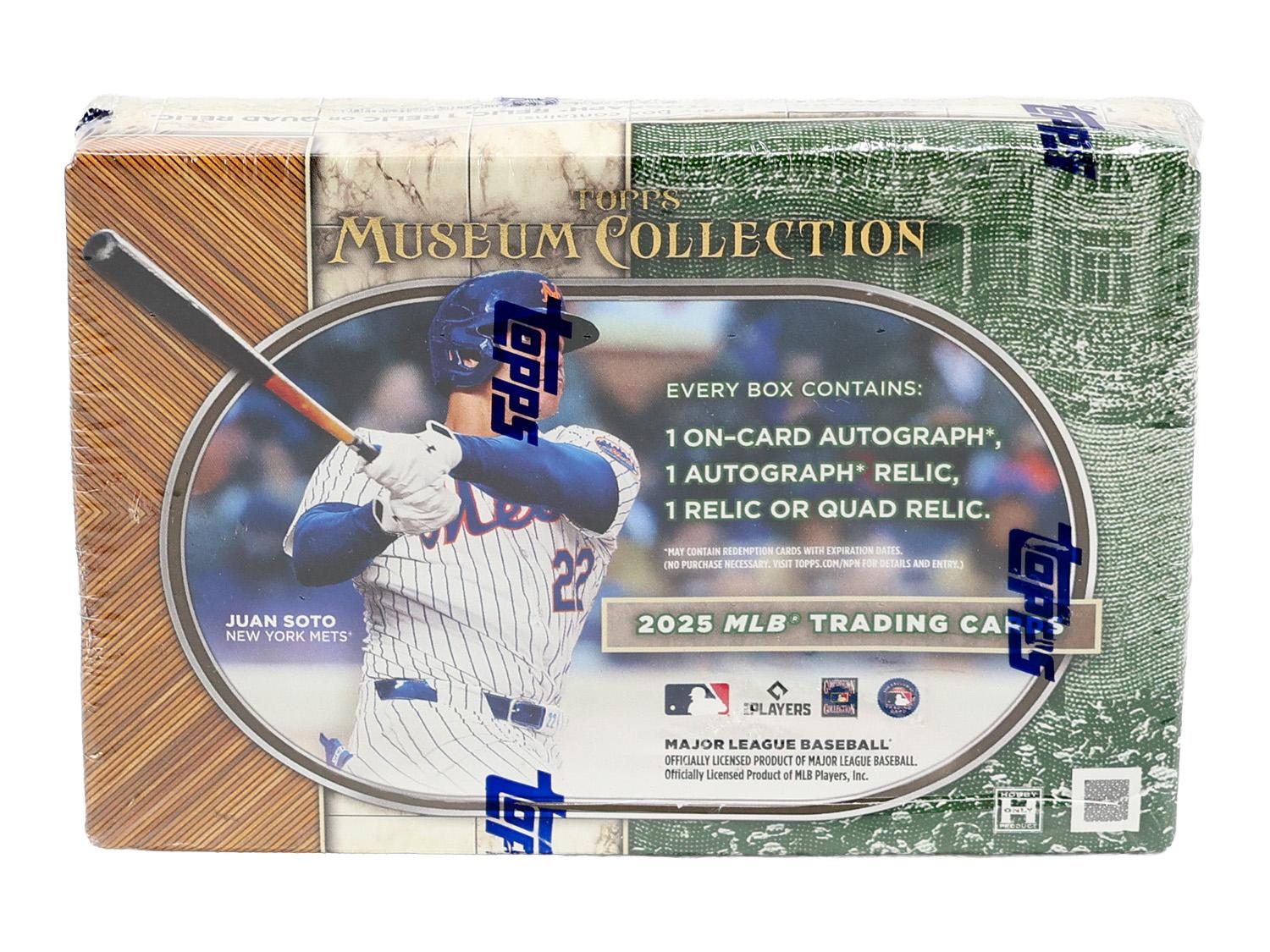 2025 Topps Museum Collection Baseball Hobby Box (Slightly Damaged