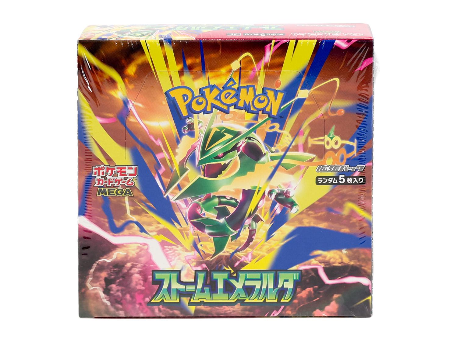 Pokemon Mega Evolution: Storm Emeralda Booster Box (Japanese) | DA