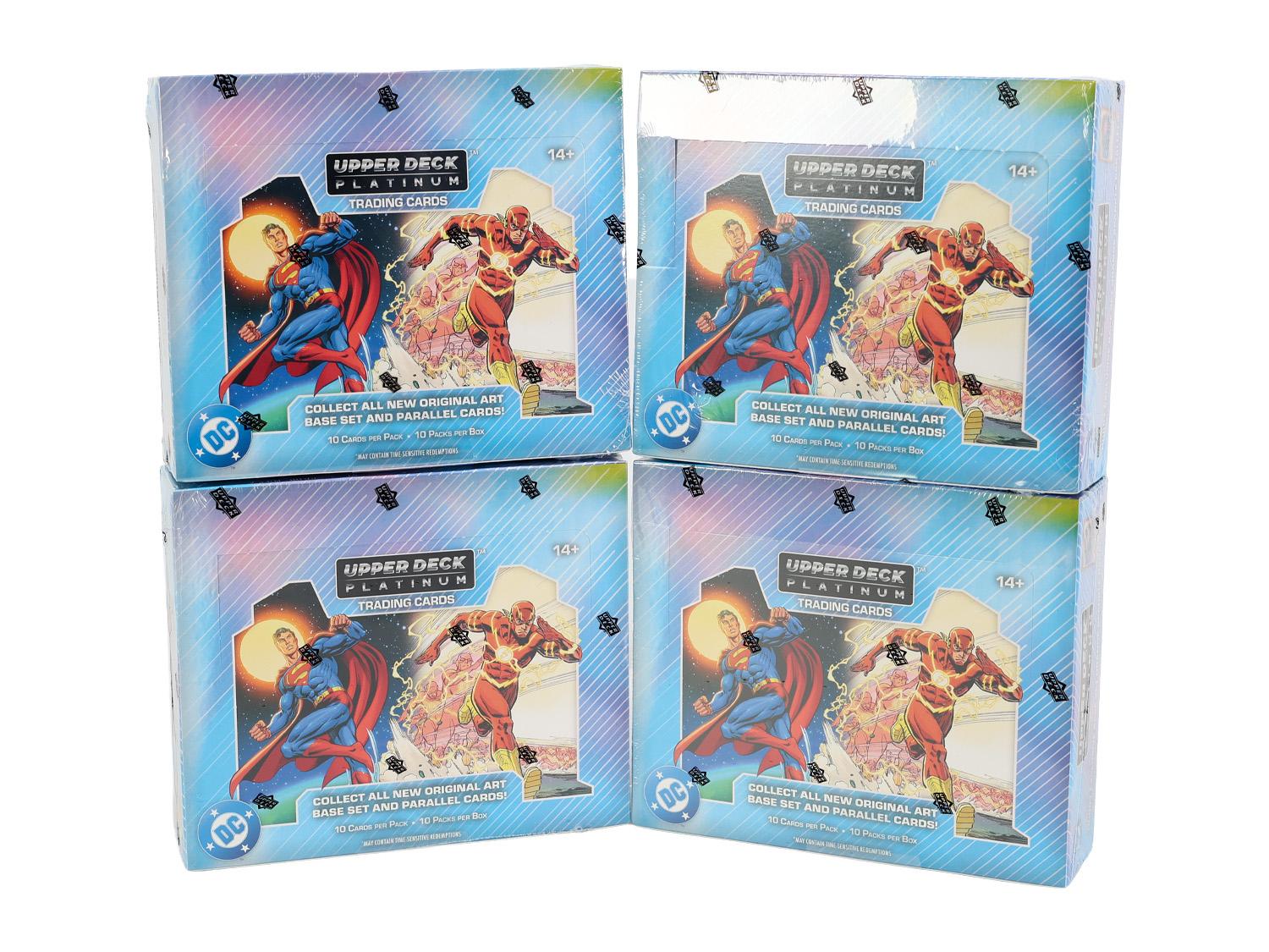 2026 Upper Deck DC Platinum Hobby 4-Box 10-Spot Random Pack Break