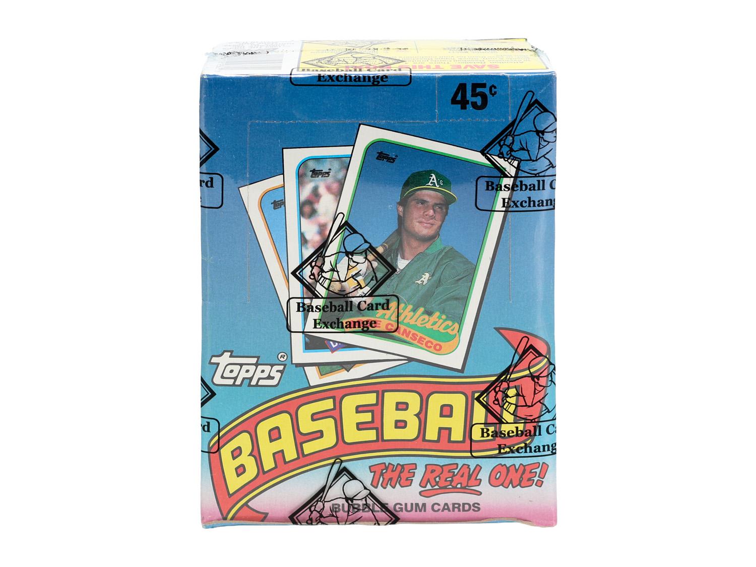 1989 Topps Baseball Wax Box (BBCE) (FASC) | DA Card World