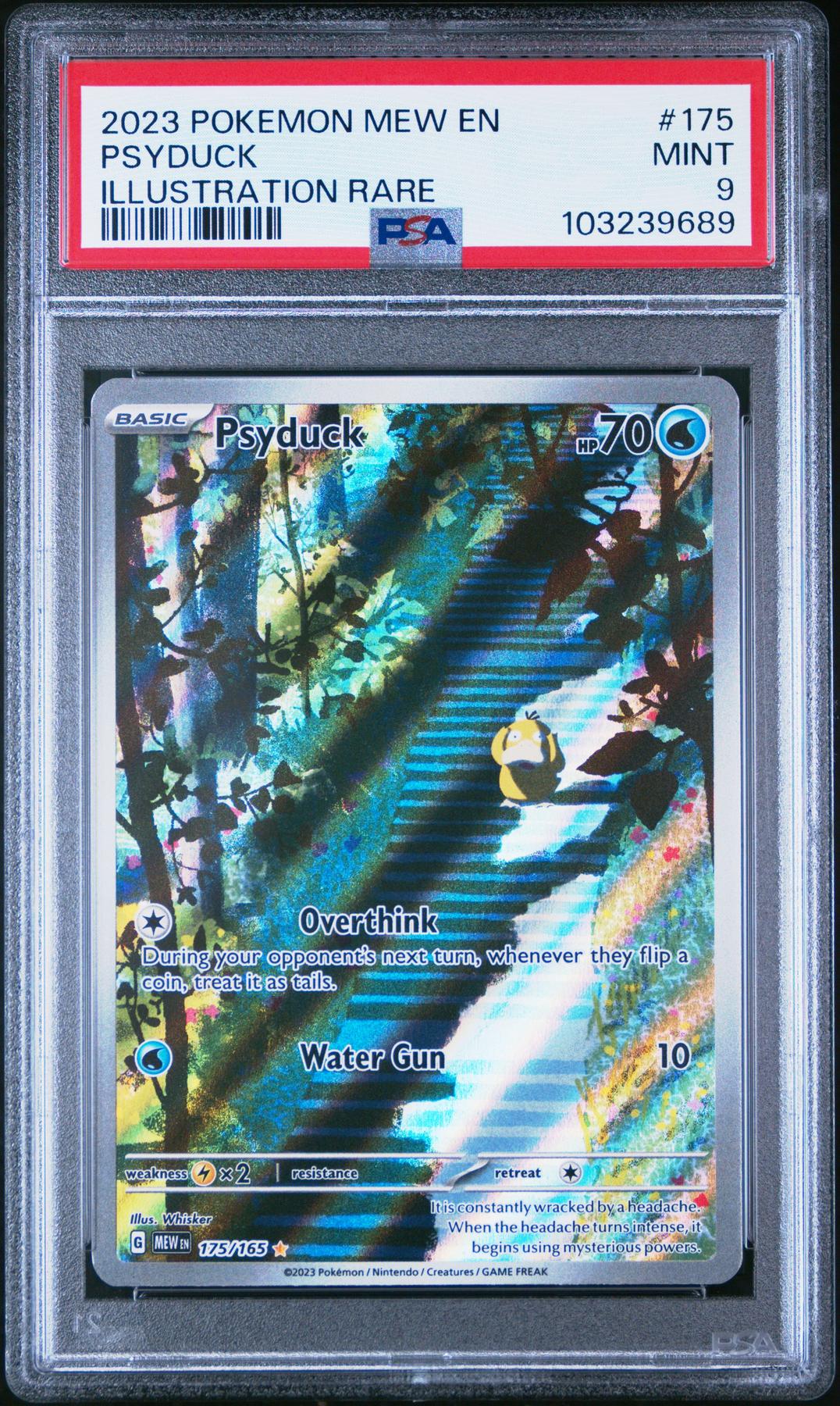 Pokemon Mew 151 Psyduck 175/165 PSA 9 | DA Card World Pokemon Mew 151 Psyduck 175/165 PSA 9 | DA Card World
