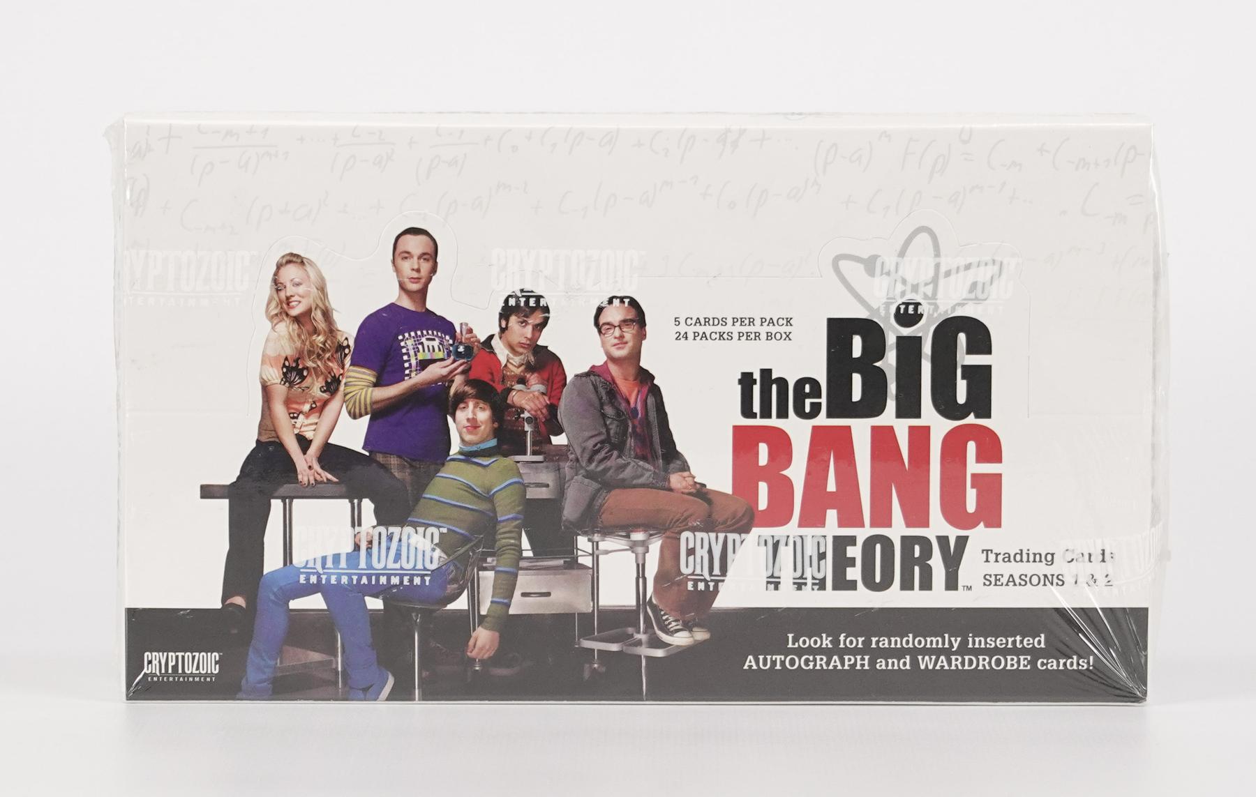 2012 Cryptozoic The Big Bang Theory Seasons 1 & 2 Trading Cards