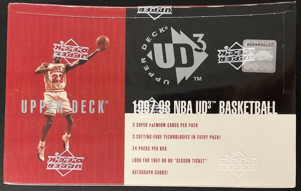 1997/98 Upper Deck UD3 Basketball Hobby Box | DA Card World