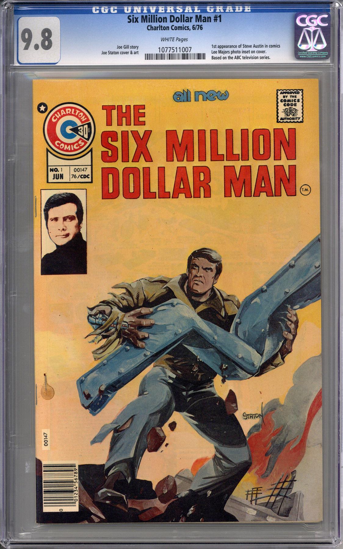 Шесть миллионов. Million Dollar man. Человек на шесть миллионов долларов комикс. Six million Dollar man 1976 Comics. Six million Dollar man (so much for the big Cement Shoe.