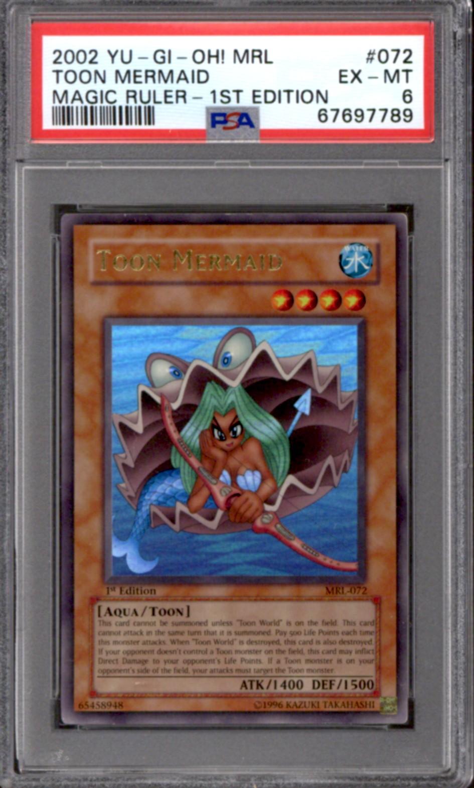 marmaid.no.1 YUGIOH TOON MERMAID MRL-072 1ST ULTRA (NM) | eBay