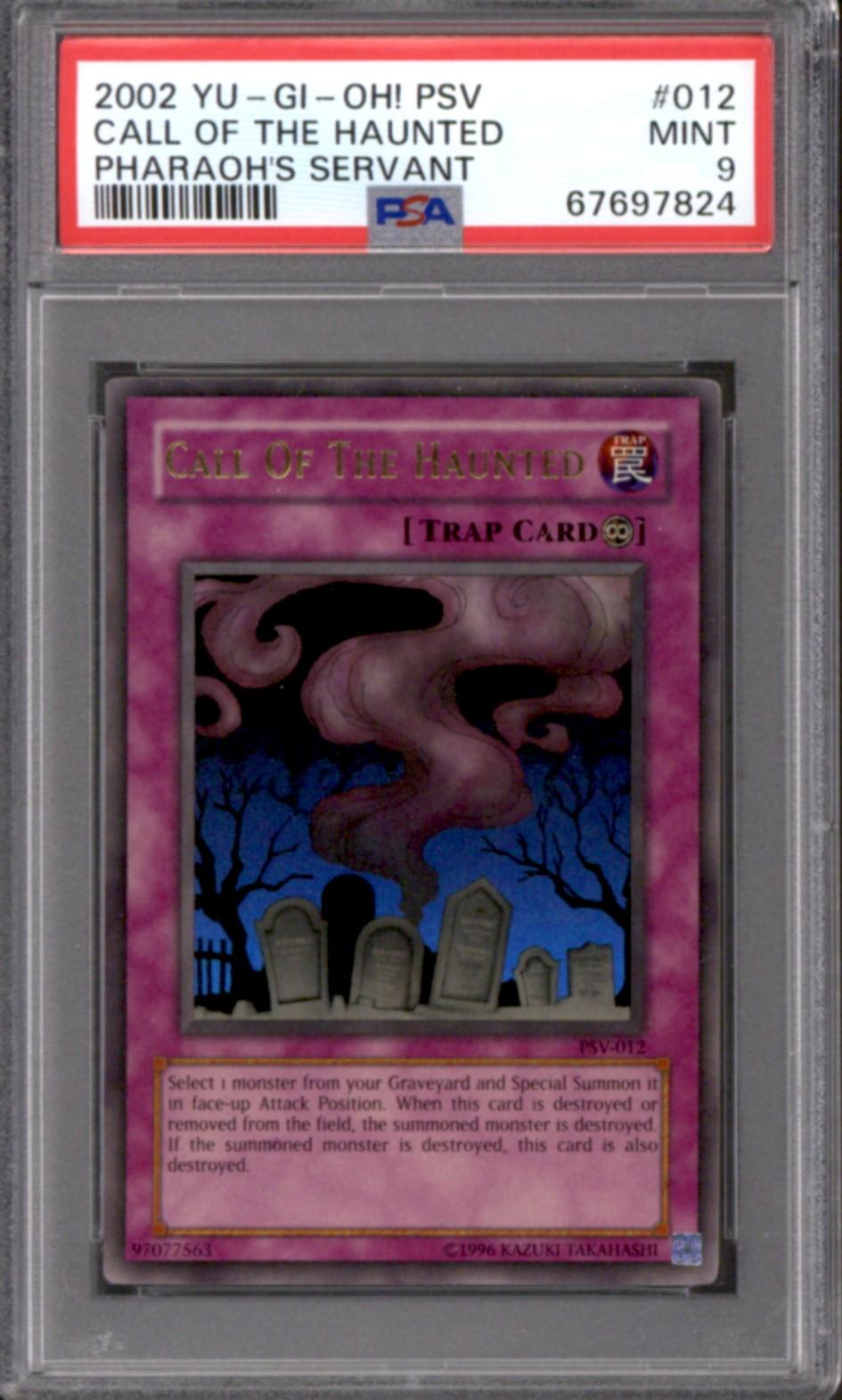 遊戯王PSAPhantom Burial/Call of the Haunted Call Of The Haunted - Pharaoh's Servant - YuGiOh - TCGplayer.com