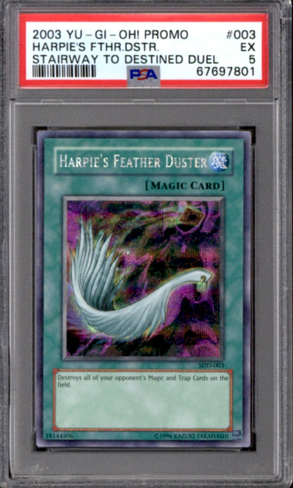 YuGiOh Stairway To The Destined Duel Promo Harpie's Feather Duster