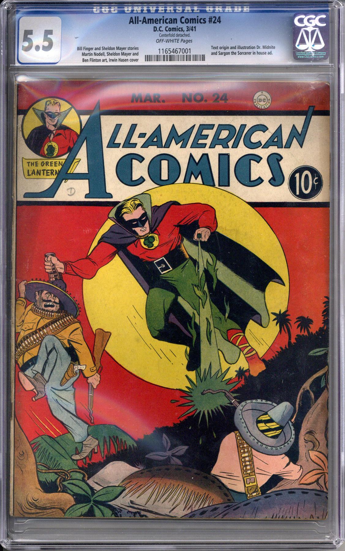 All-American Comics #24 CGC 5.5 (OW) *1165467001* | DA Card World