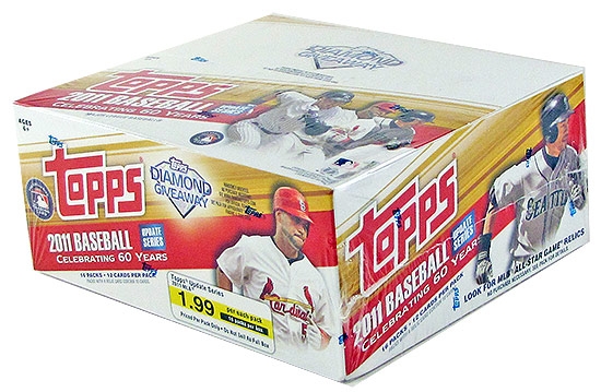 2011 Topps Update Baseball Retail 16-Pack Box (Trout RC!) | DA Card World