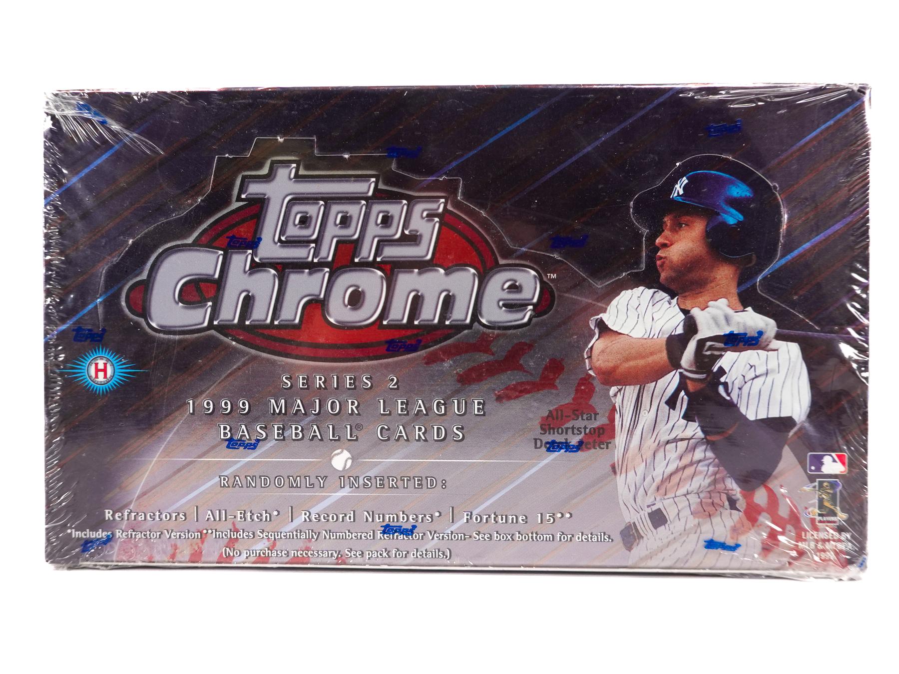 1999 Topps Chrome Series 2 Baseball Hobby Box | DA Card World