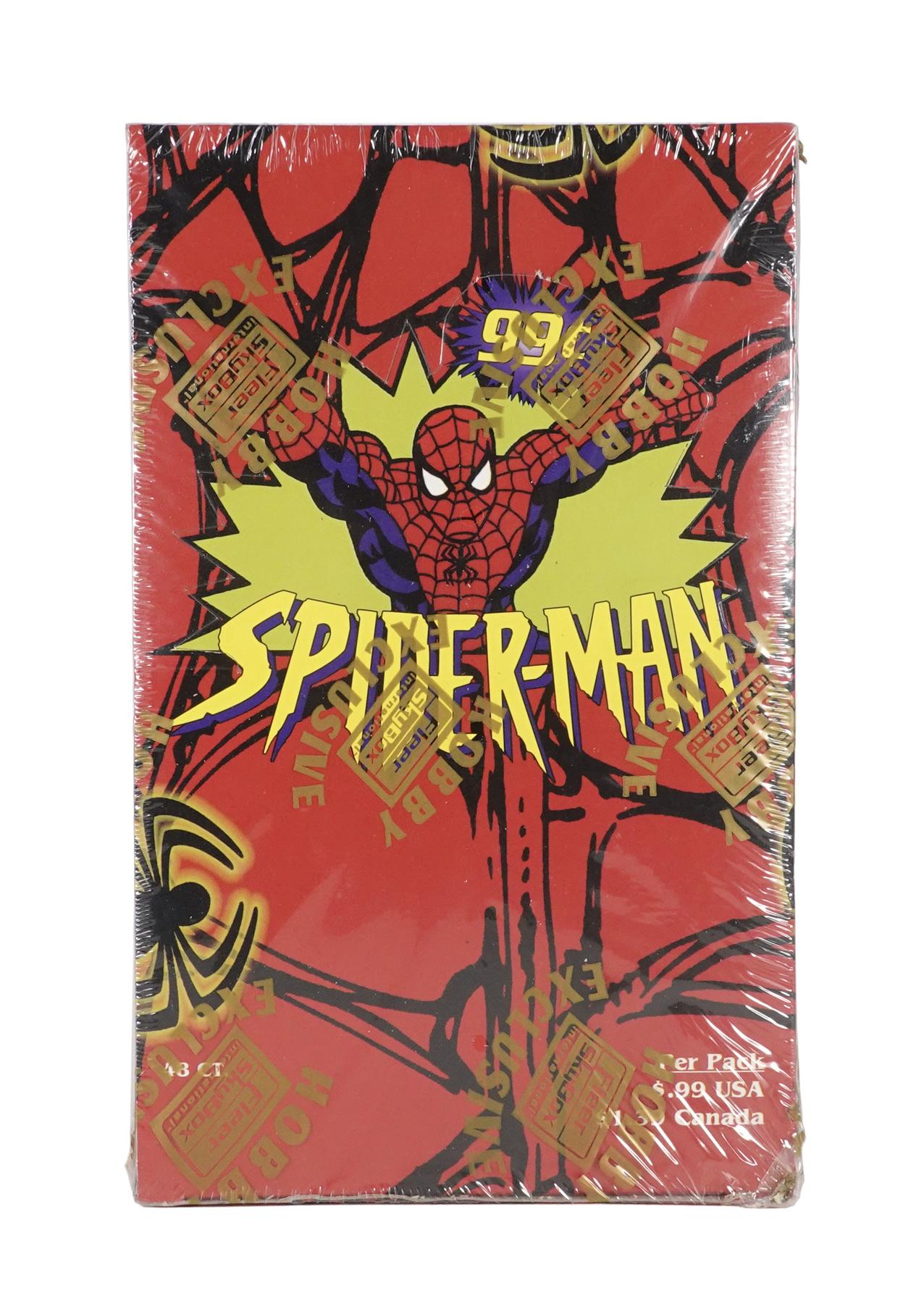 Spiderman Pre-priced Wax Box (1997 Skybox) (Reed Buy) | DA Card World