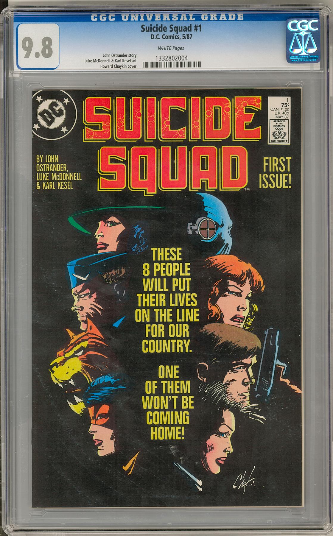Suicide Squad #1 CGC 9.8 (W) *1332802004* | DA Card World