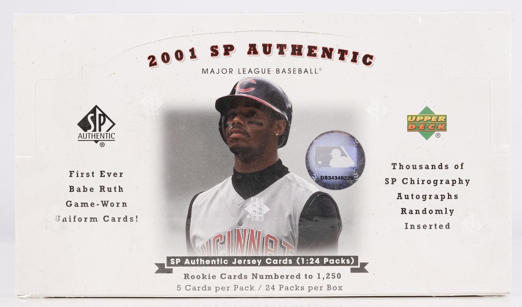 2001 Upper Deck SP Authentic Baseball Hobby Box | DA Card World