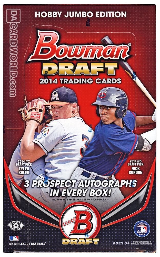 2014 Bowman Draft Picks & Prospects Baseball Jumbo Box
