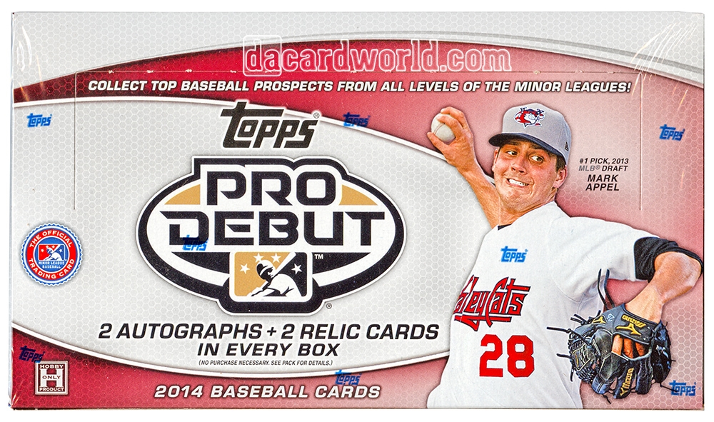 2014 Topps Pro Debut Baseball Hobby Box | DA Card World