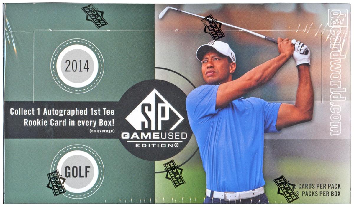 2014 Upper Deck SP Game Used Golf Hobby Box | DA Card World