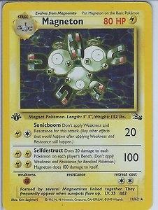 ポケモンカード Magneton 1st Edition 英語　pockmon 150235.jpg