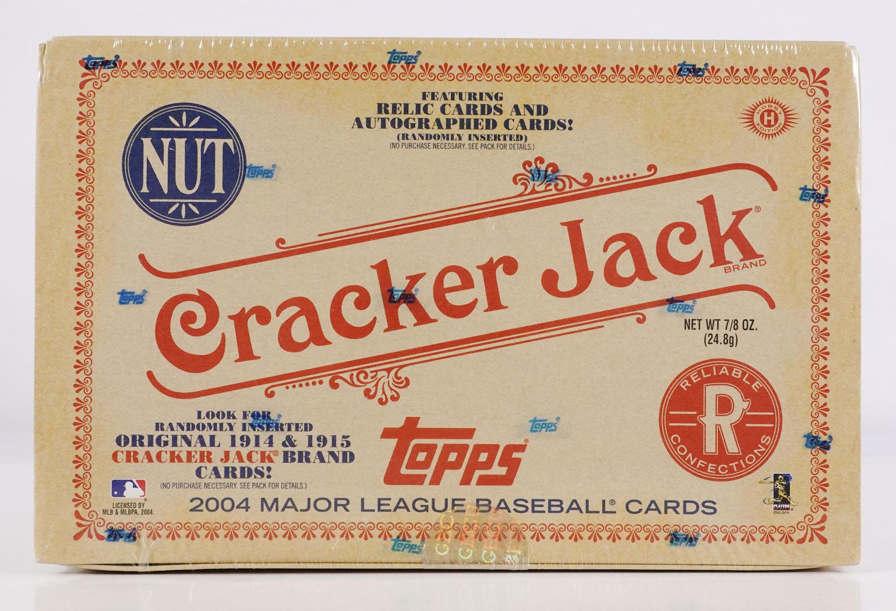 2004 Topps Cracker Jack Baseball Hobby Box DA Card World