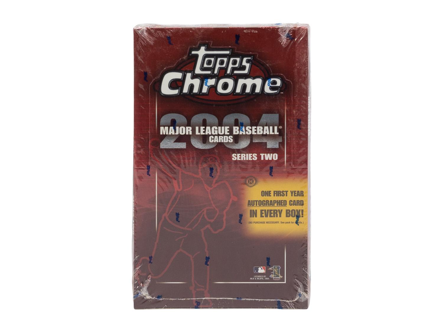 2004 Topps Chrome Series 2 Baseball Hobby Box | DA Card World