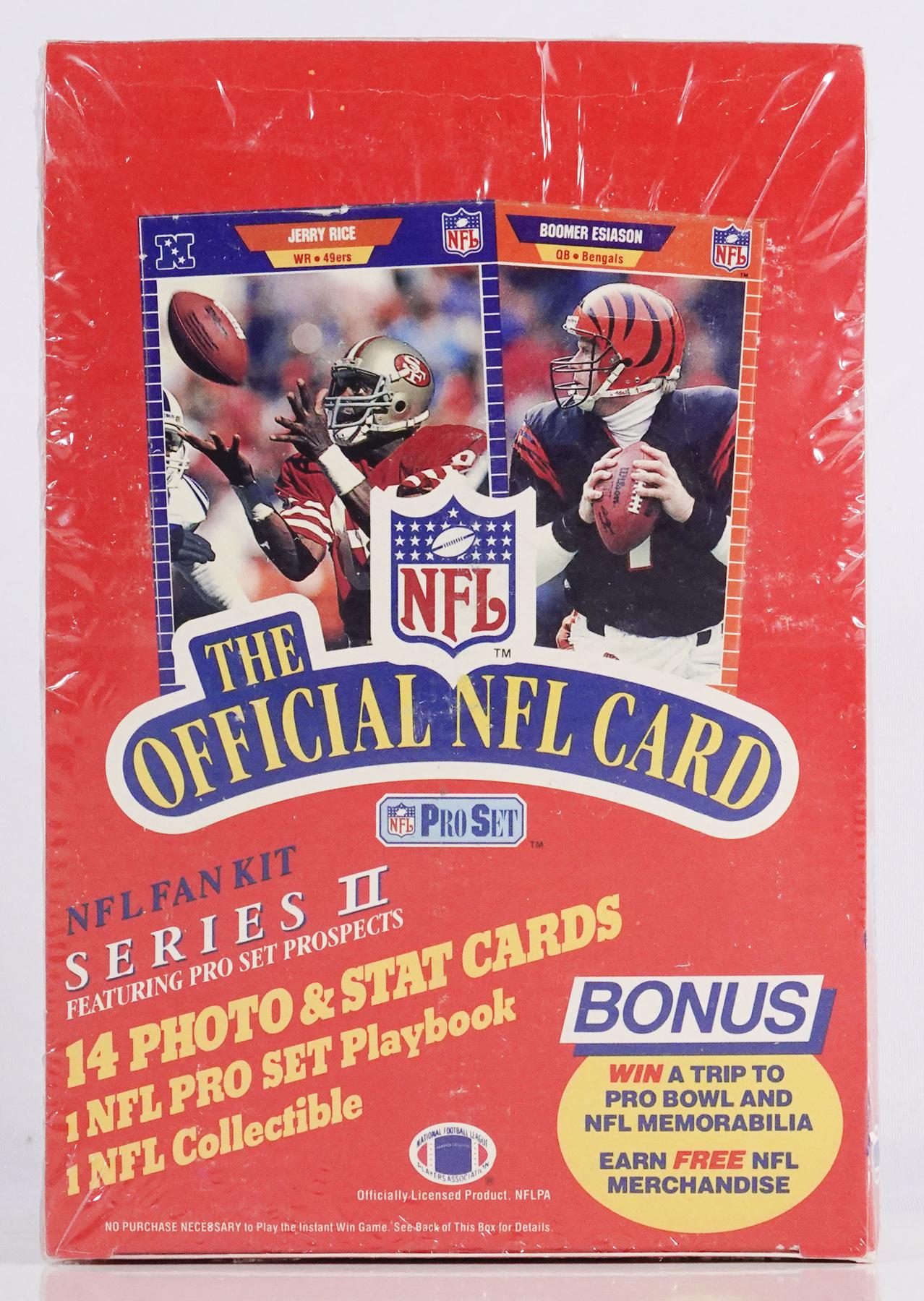1989 Pro Set Series 2 Football Wax Box | DA Card World