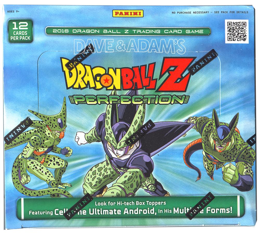 Brand New Factory Sealed Panini Dragon Ball Z Perfection Booster Pack 
