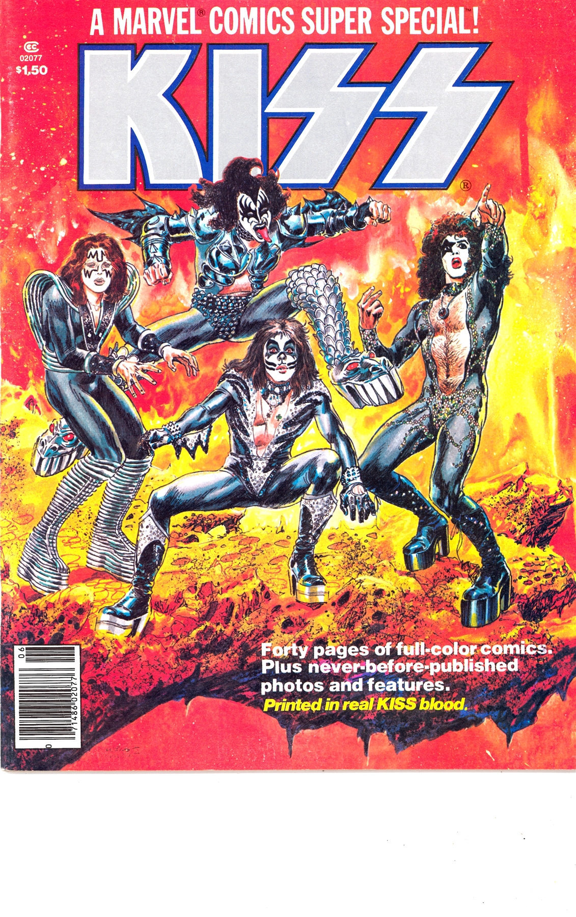 Marvel Comics Super Special (Kiss) #1 VF | DA Card World