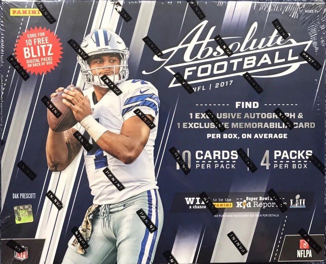 2017 Panini Absolute Football Mega Box | DA Card World