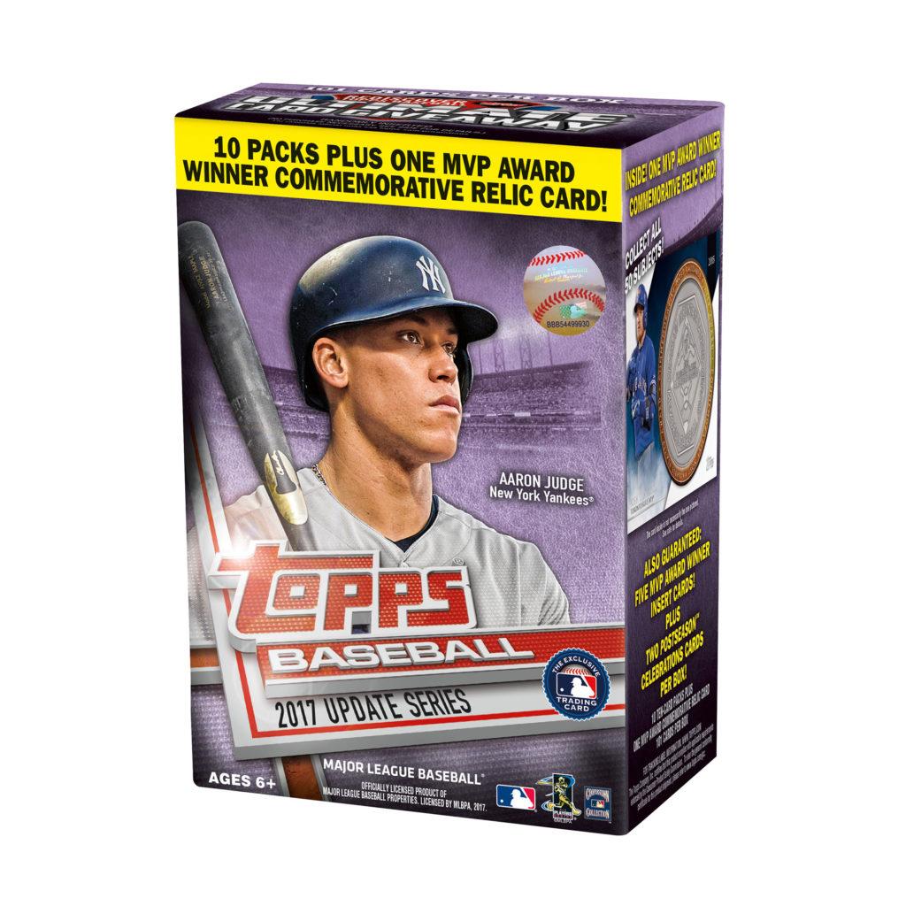 2017 Topps Update Series Baseball 10-Pack Blaster Box | DA Card World