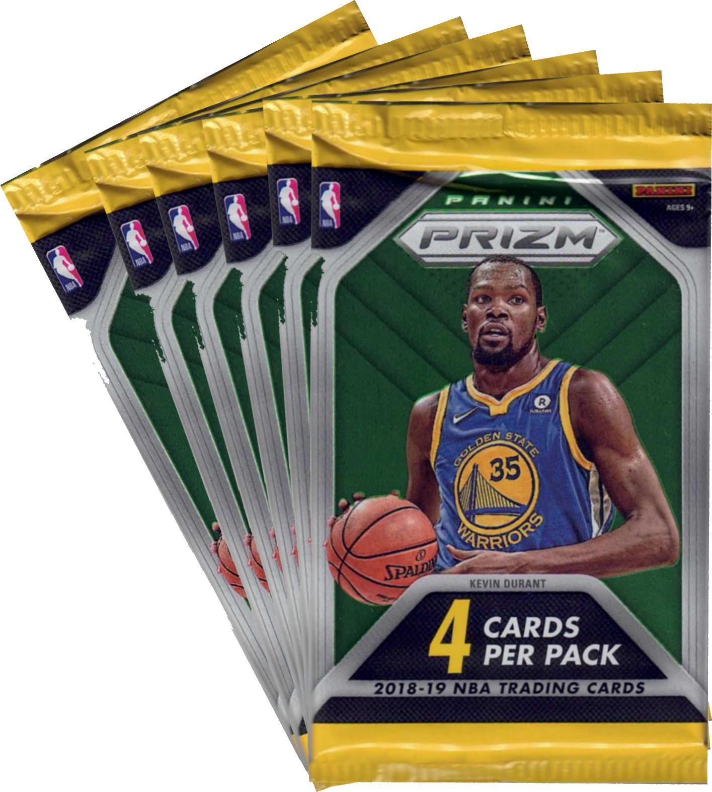 2018/19 Panini Prizm Basketball Retail Pack (Lot of 6) | DA Card World