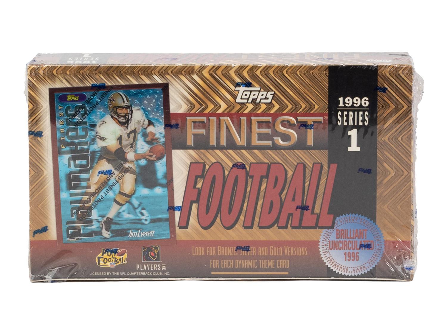 1996 Topps Finest Series 1 Football Hobby Box | DA Card World