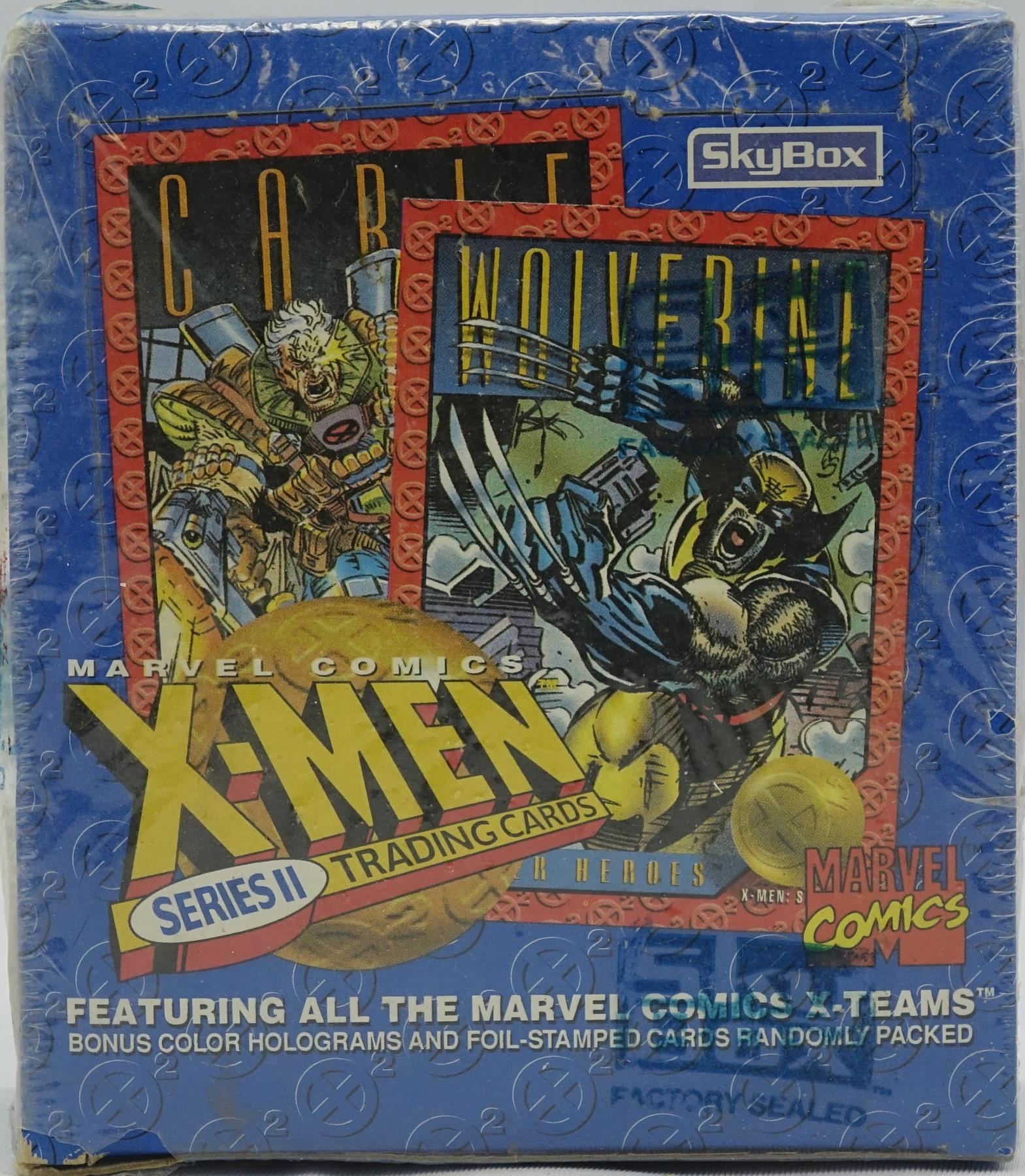 X-Men Series 2 Wax Box (1993 Skybox) | DA Card World