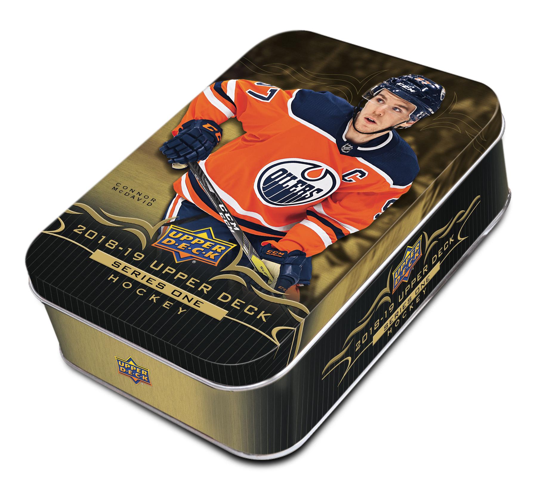 2018/19 Upper Deck Series 1 Hockey Tin (Box) DA Card World