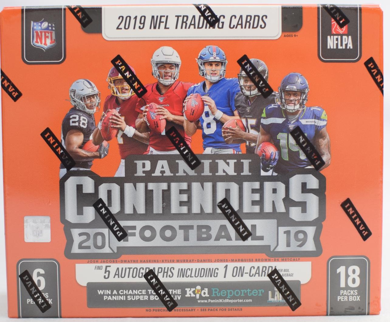 2019 Panini Contenders Draft Picks Football Hobby Pack – Sports Cards Direct