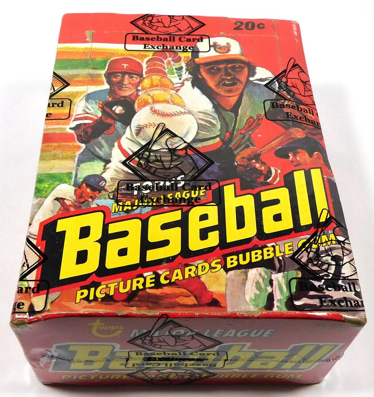  1978 Topps Baseball Sealed Wax Pack Look for Eddie