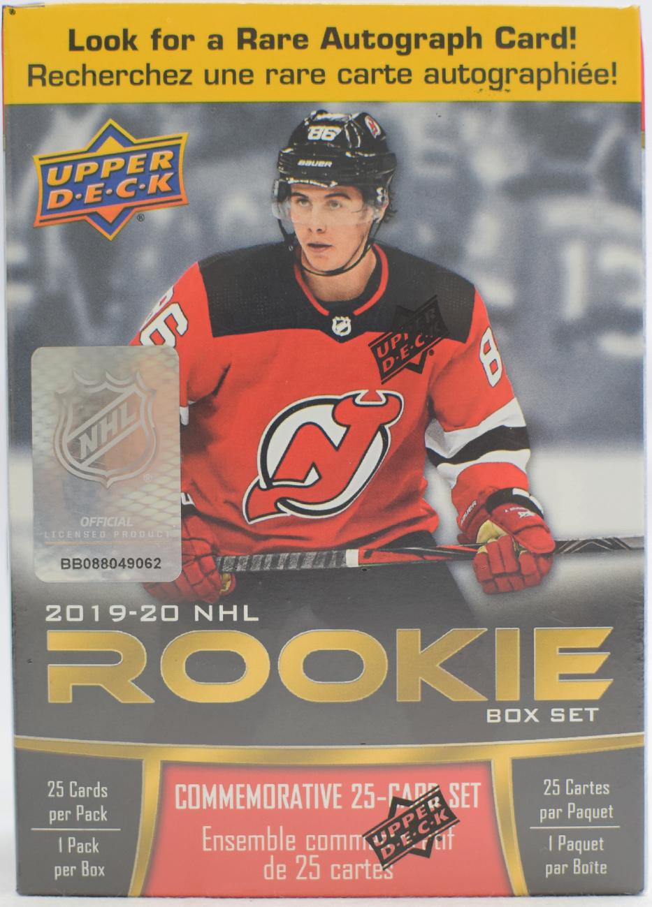 2019-20 Upper Deck NHL Rookie Box Set 2019-20 Upper Deck NHL Rookie Box Set